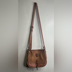 The Sak Leather Light Pink Crossbody Purse